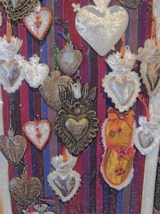 Milagros of the heart that I photographed while in Santa Fe.