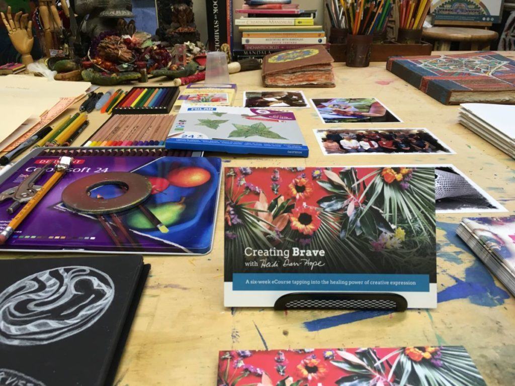 Creating Brave: Mindful Mandalas, an art as healing eCourse